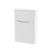 550mm WC Unit - Nuie SML141 White, White colour ,image 1