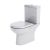 Close Coupled WC - Nuie CLW002 White, White colour ,image 1