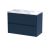 800 Wall Hung 2-Drawer Unit & Laminate Worktop - Nuie HAV2906LCM Blue, Blue colour ,image 1