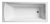 Eternalite Square Single Ended Bath 1800 x 800mm - Hudson Reed BMON010 White, White colour ,image 1