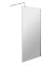 900mm Wetroom Screen & Support Bar - Nuie WRSC090 Chrome, Chrome colour ,image 1