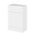 600mm WC Unit & Top - Hudson Reed CBI120 Gloss White, White colour ,image 1