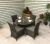 Emily Bistro Dining Table With Reclining Chairs, Grey colour ,image 1