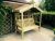 Cottage Arbour Trellis Sits 3 By Churnet Valley, Wood colour ,image 1
