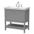 800mm Floor Standing Vanity & Basin 3TH - Hudson Reed BEX227B Grey, Grey colour ,image 1