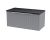 800mm Wall Hung Single Drawer Vanity & Laminate Top - Hudson Reed DFF296LSB Grey, Grey colour ,image 1