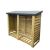 Felted Heavy Duty Logstore 6X5 (Height Ft X Width Ft) By Churnet Valley, Wood colour ,image 1