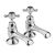 Bath Taps - Hudson Reed BC402DX Chrome, Black/Chrome colour ,image 1