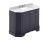 1000mm 4-Door Angled Unit & Marble Top 3TH - Hudson Reed LOF386 Twilight Blue, Blue colour ,image 1