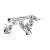 Wall Mounted Bath Filler - Hudson Reed BC303DLWM Chrome, Chrome colour ,image 1