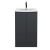500mm Floor Standing 2 Door Vanity & Basin 4 - Hudson Reed URB1407G Black, Black colour ,image 1