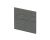 Shower Bath End Panel (700) - Nuie MPD531N Grey, Grey colour ,image 1