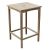 Warwick TK Wooden Bar Table - Neutral - 1100 x 750 x 140