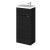 400mm Vanity Unit & Basin - Compact - Hudson Reed CBI621 Charcoal Black, Hacienda Black colour ,image 1