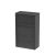 500mm WC Unit - Hudson Reed NPF2241 Grey, Grey colour ,image 1