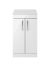 500mm Floor Standing Vanity With Worktop - Nuie ATH006W Gloss White, White colour ,image 1
