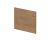 Square Shower Bath End Panel - Hudson Reed MPD2731 Oak, Oak colour ,image 1