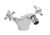 Bidet Tap - Hudson Reed BC306HX Chrome, Chrome colour ,image 1