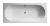 Round Double Ended Bath 1700 x 750mm - Nuie NBA510 White, White colour ,image 1