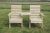 Clover Love Seats With Straight Tray By Churnet Valley
