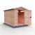 Security Apex 10 x 6 Single Door Shiplap Shed