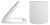 Square Soft Close Seat - Nuie NCH196 White, Grey colour ,image 1
