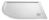 Offset Quad Shower Tray LH 1000 x 800mm - Hudson Reed NTP108 White, White colour ,image 1