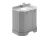750mm 3-Door Angled Unit & Marble Top 1TH - Hudson Reed LOF216 Storm Grey, Grey colour ,image 1