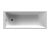 Thin Edge Single Ended Bath 1800 x 800mm - Nuie NBA814 White, White colour ,image 1