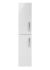 300mm Tall Unit (2 Door) - Nuie MOE162 Gloss White, White colour ,image 1