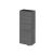 300mm Wall Unit - Hudson Reed OFF551 Graphite Grey Woodgrain, Brown/Grey colour ,image 1