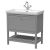 800mm Floor Standing Vanity & Basin 1TH - Hudson Reed BEX227A Grey, Grey colour ,image 1