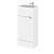 400mm Vanity Unit & Basin - Compact - Hudson Reed CBI121 Gloss White, White colour ,image 2