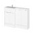 1200mm Left Hand Combination - Hudson Reed CBI111 Gloss White