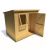 Caldey 7 x 5 Single Door Shiplap Shed - Style C