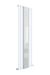 Single Panel Radiator With Mirror 1800 x 499 - Hudson Reed HL330 White High Gloss, White colour ,image 1