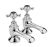 Bath Taps - Hudson Reed BC402HX Chrome, Black/Chrome colour ,image 1