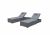 Jessica Pair Of Sun Loungers Grey, Grey colour ,image 1