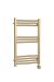 Round Straight Towel Radiator 800x500 - Hudson Reed MTY859 Brass, Brass colour ,image 1