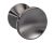Indented Round Knob - Nuie H713 Black, Black colour ,image 1