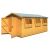 Atlas 10 x 20 Double Door Loglap Shed