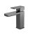 Mono Basin Mixer With Push Button Waste - Nuie WIN705 Black, Black colour ,image 1