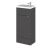 400mm Vanity Unit & Basin - Compact - Hudson Reed CBI921 Gloss Grey, Grey colour ,image 1