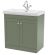 800mm Floor Standing 2-Door Vanity & Basin 1TH - Nuie CLC826A Green, Green colour ,image 1