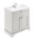 Old London Timeless Sand 800mm Cabinet & Basin (1TH)