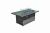Vienna Rectangular Gas Firepit Table, Grey colour ,image 1