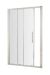 Apex 1200mm Sliding Door - Hudson Reed M1200SS-E8 Chrome, Polished Chrome colour ,image 1