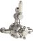 Twin Thermostatic Shower Valve - Nuie A3099E Chrome, Chrome colour ,image 1