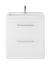 Floor Standing 800mm Cabinet & Ceramic Basin - Hudson Reed SOL103A Pure White, White colour ,image 1