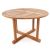 Dalby TK Round Wooden 1200mm Garden Table - Neutral